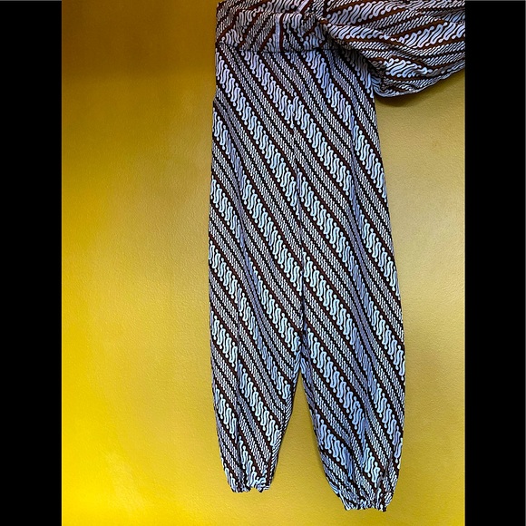 Indonesian Patiala Skirt Pant. Elastic Waist XS-M - Picture 2 of 7